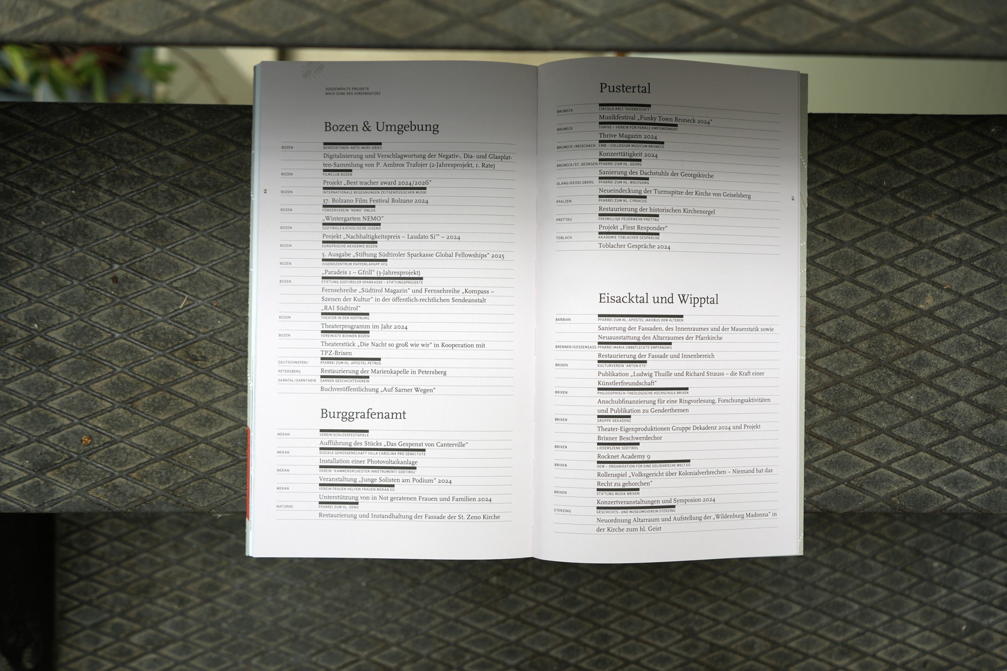 Almanach - Jahresbericht