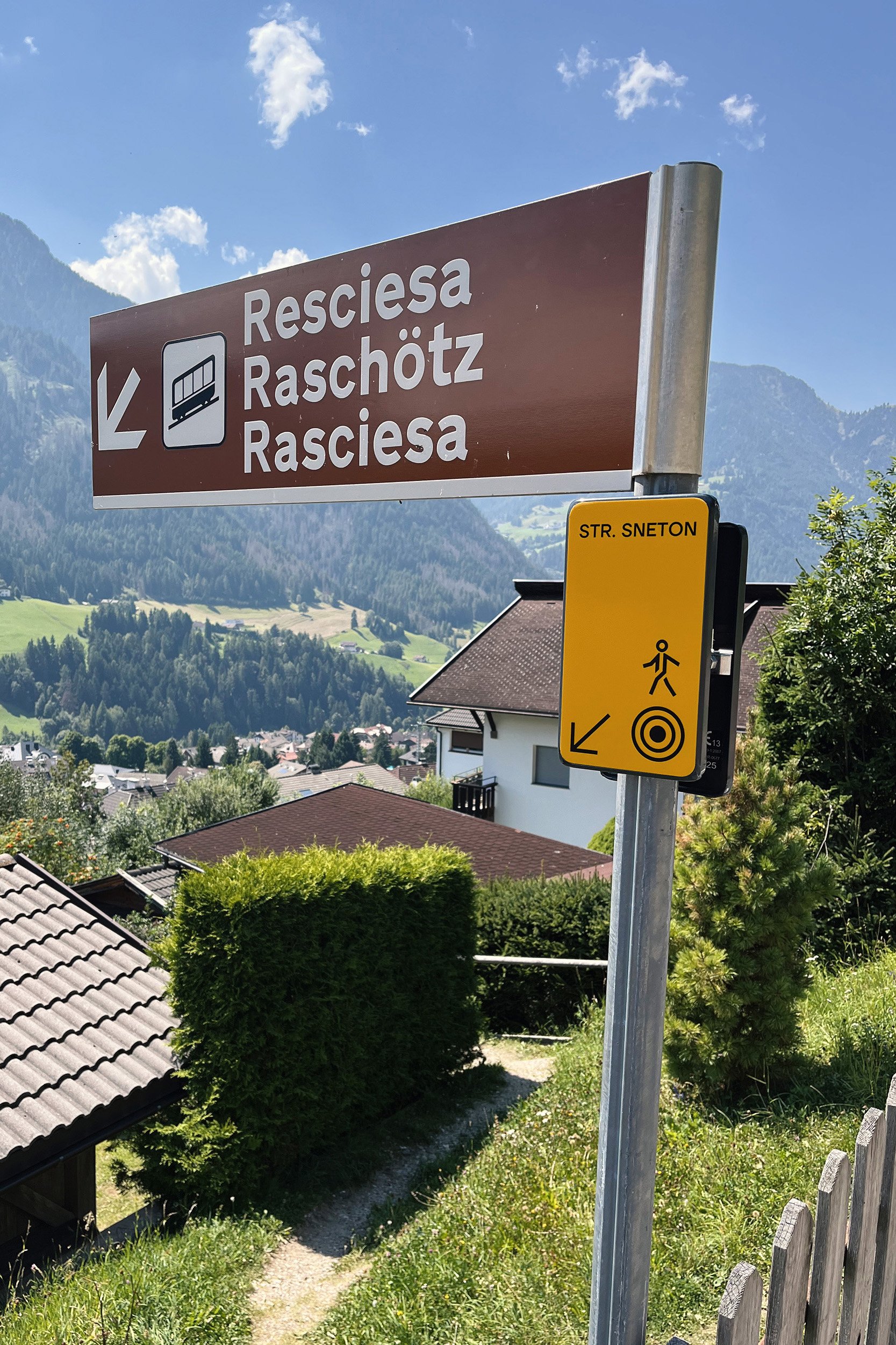 Wegbeschilderung St. Ulrich