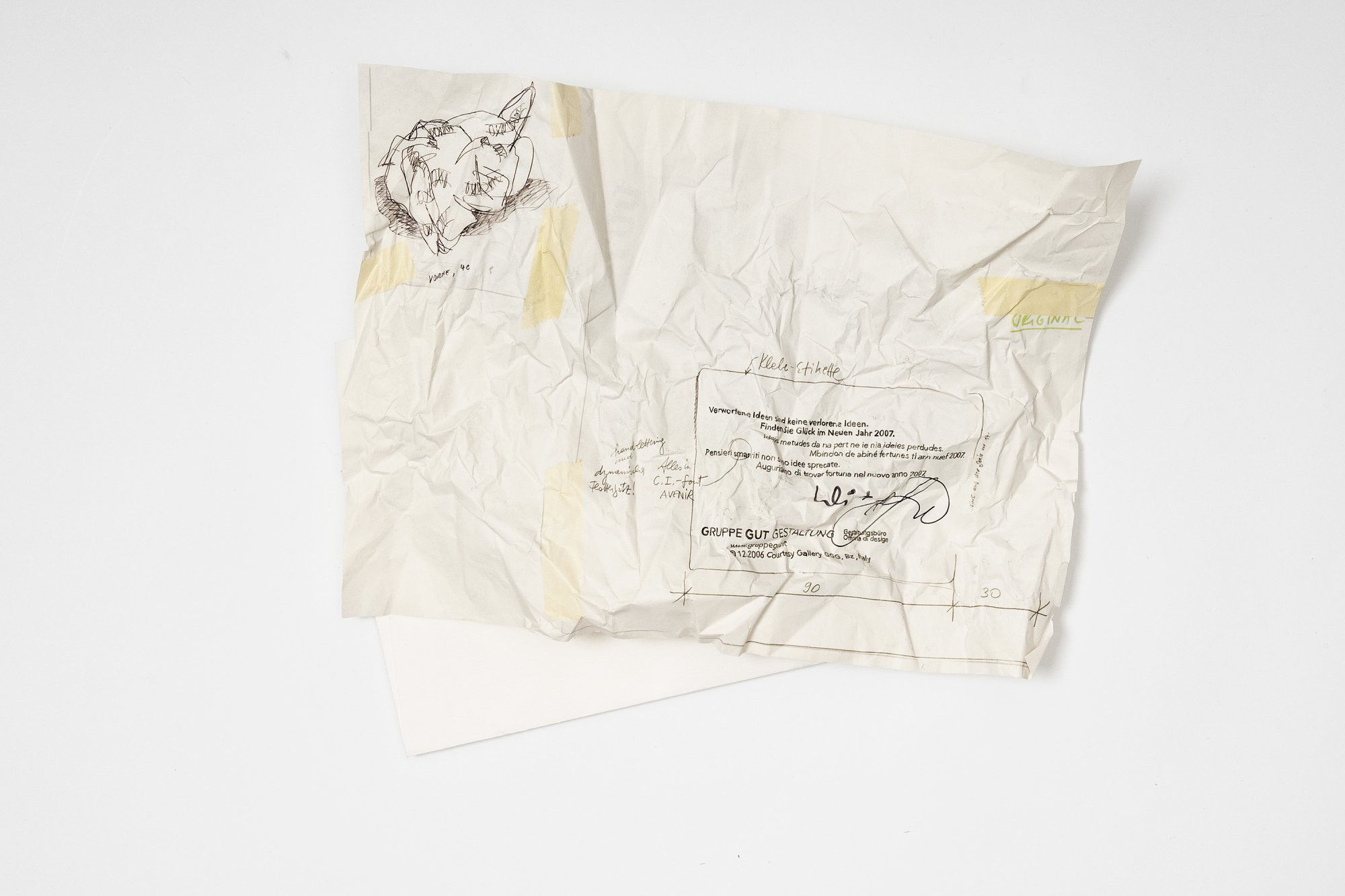 Gruppe Gut - Neujahrswünsche 2007