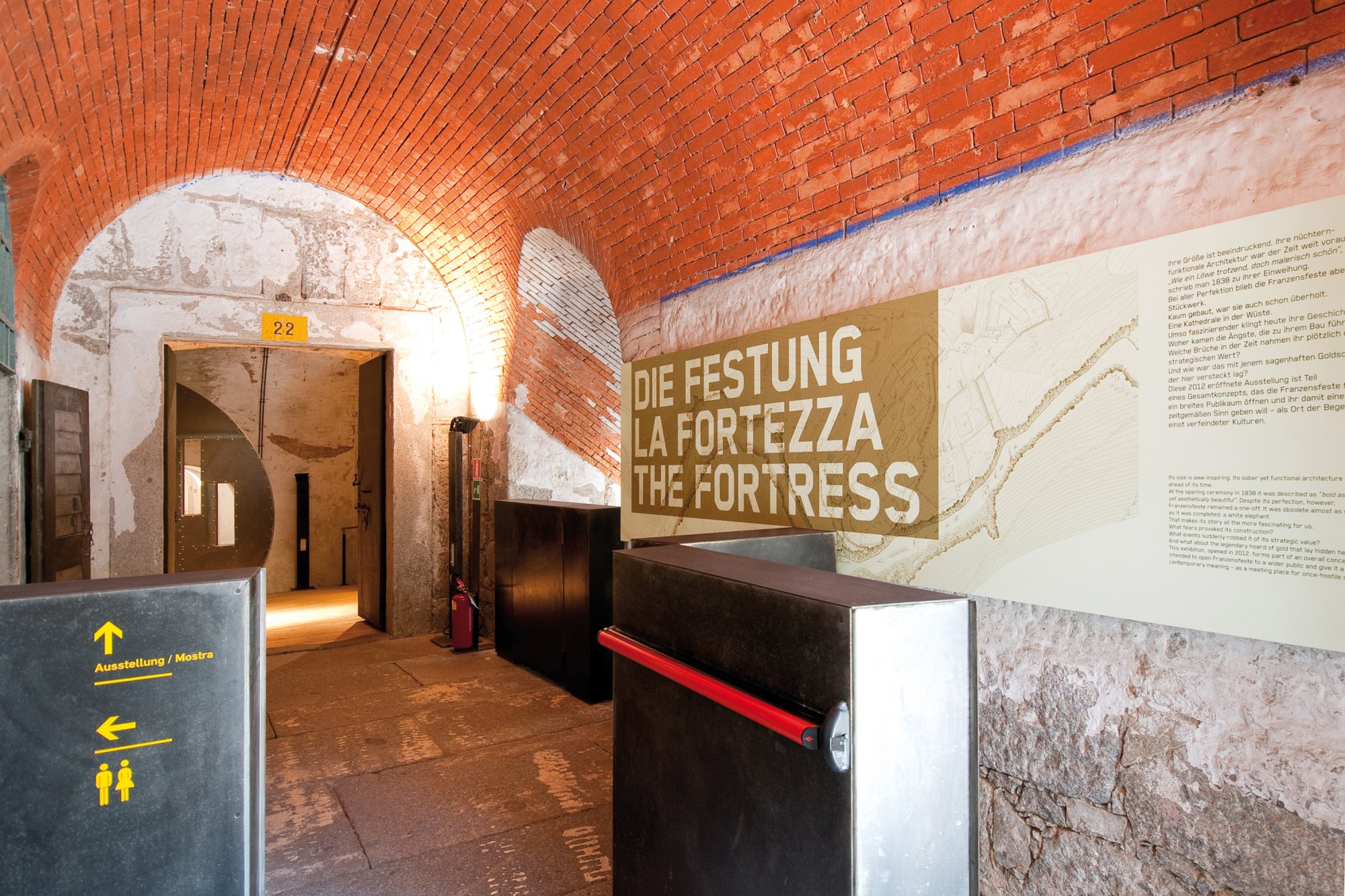 Die Franzensfeste. Kathedrale in der Wüste