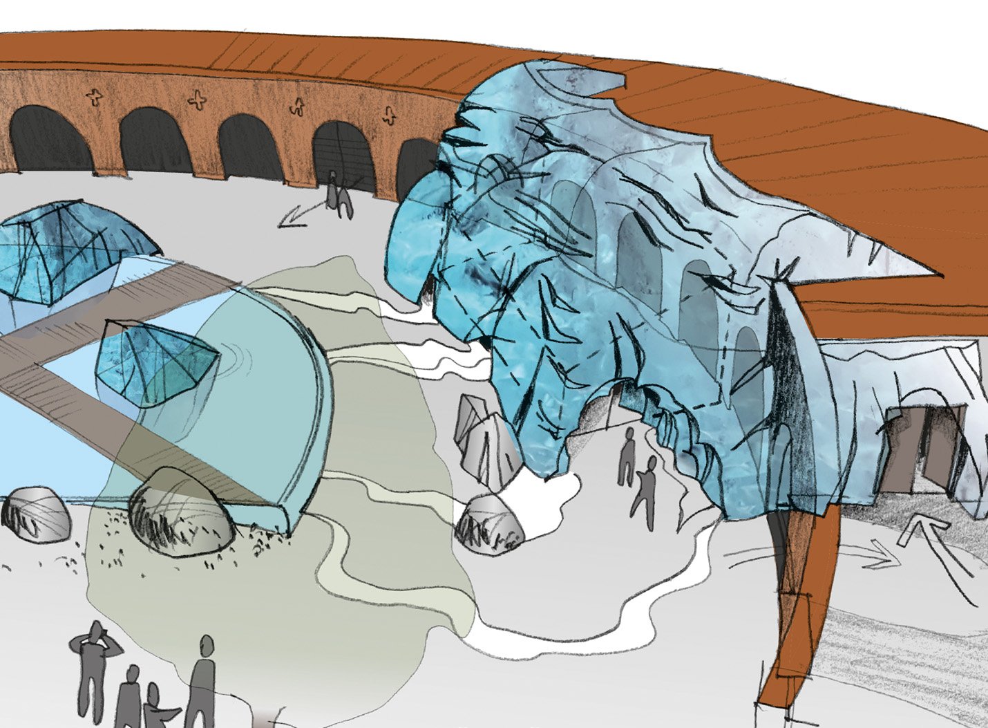 QUELLALPIN, „GLETSCHER – EIS – WASSER“, INFOPOINT NATURPARKHAUS KAUNERTAL (A), concorso ad inviti