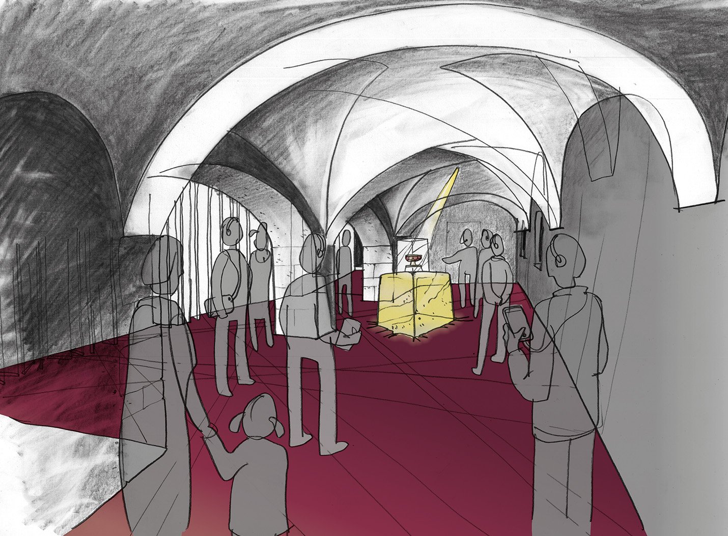 Augustinerkloster Neustift, Umgestaltung „Neues Stiftsmuseum“, Kloster Neustift – Südtirol (I), geladener Wettbewerb