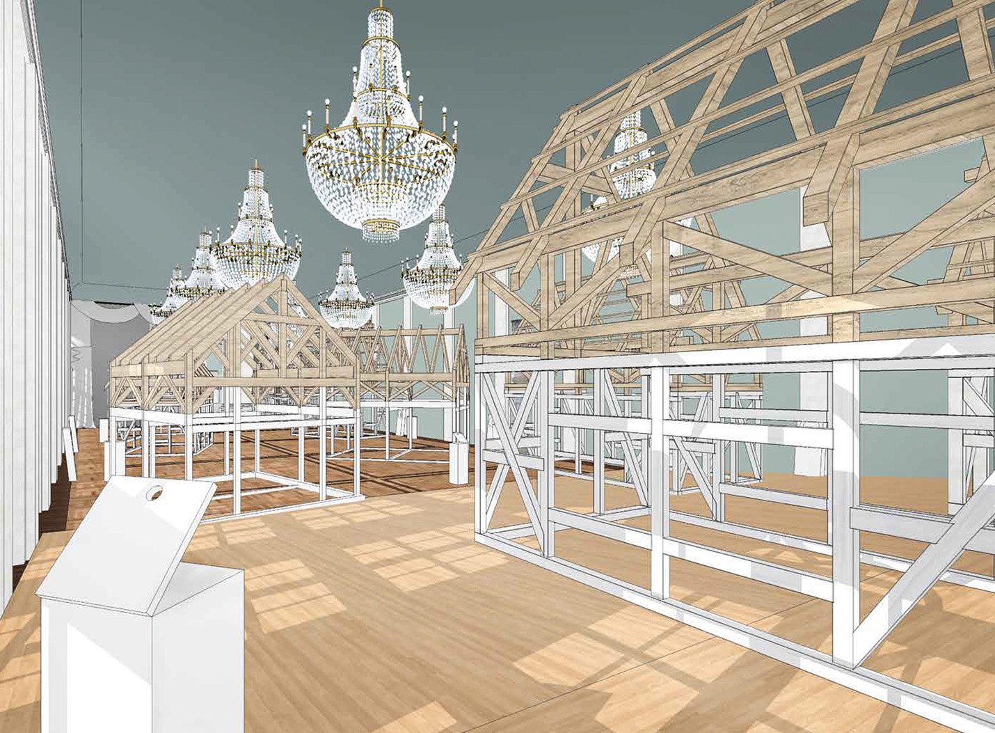 Haus der Bayerischen Geschichte, Bayerische Landesausstellung 2022 „Typisch Franken“, Orangerie in Ansbach (D), geladener Wettbewerb