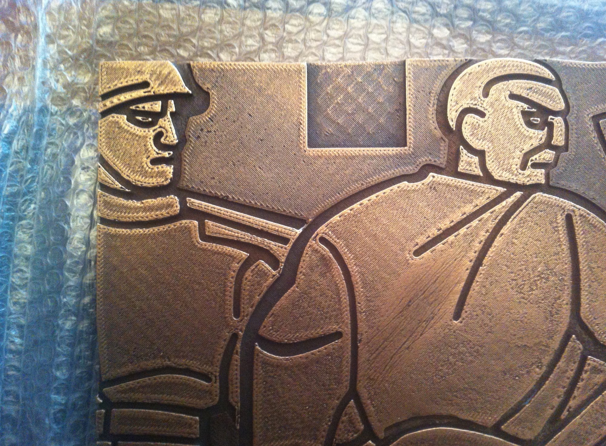 Fragment Bodenrelief Gerichtsplatz Bozen